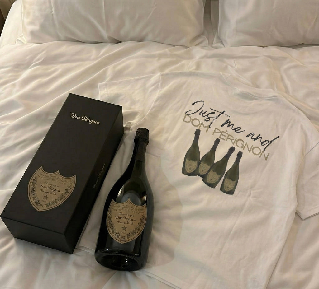 T-Shirt "Just Me And Dom Pérignon "