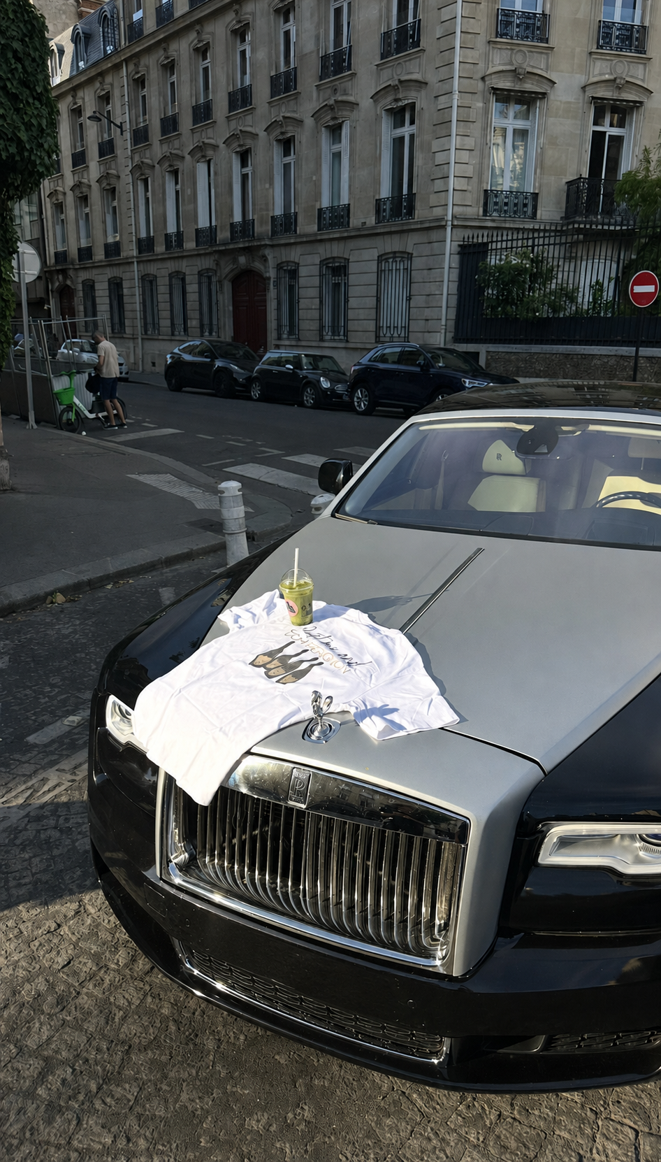 T-Shirt "Just Me And Dom Pérignon "