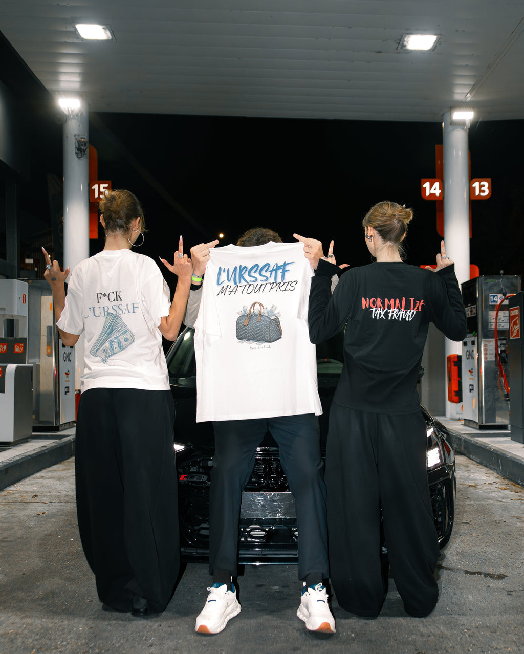 T-shirt "L'URSSAF M'a Tout Pris"