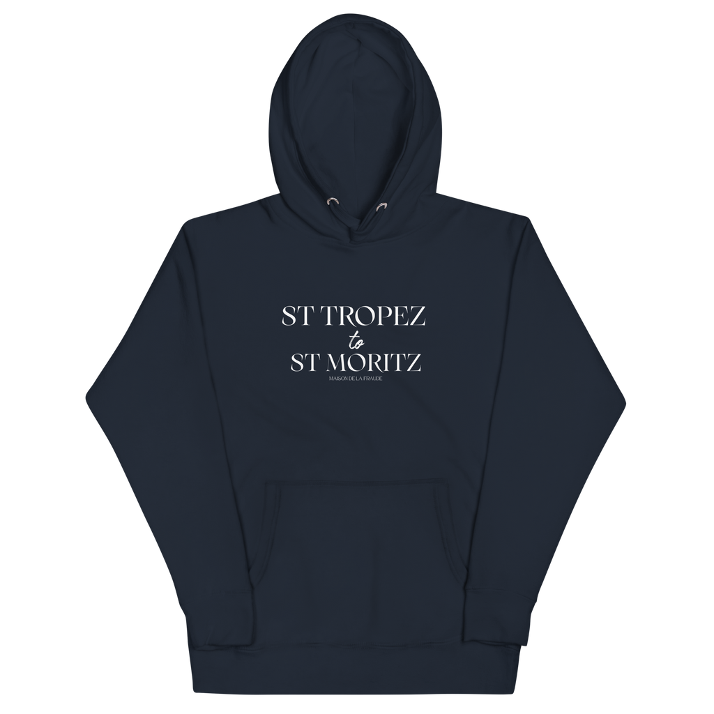 Hoodie "St Tropez To St Moritz"