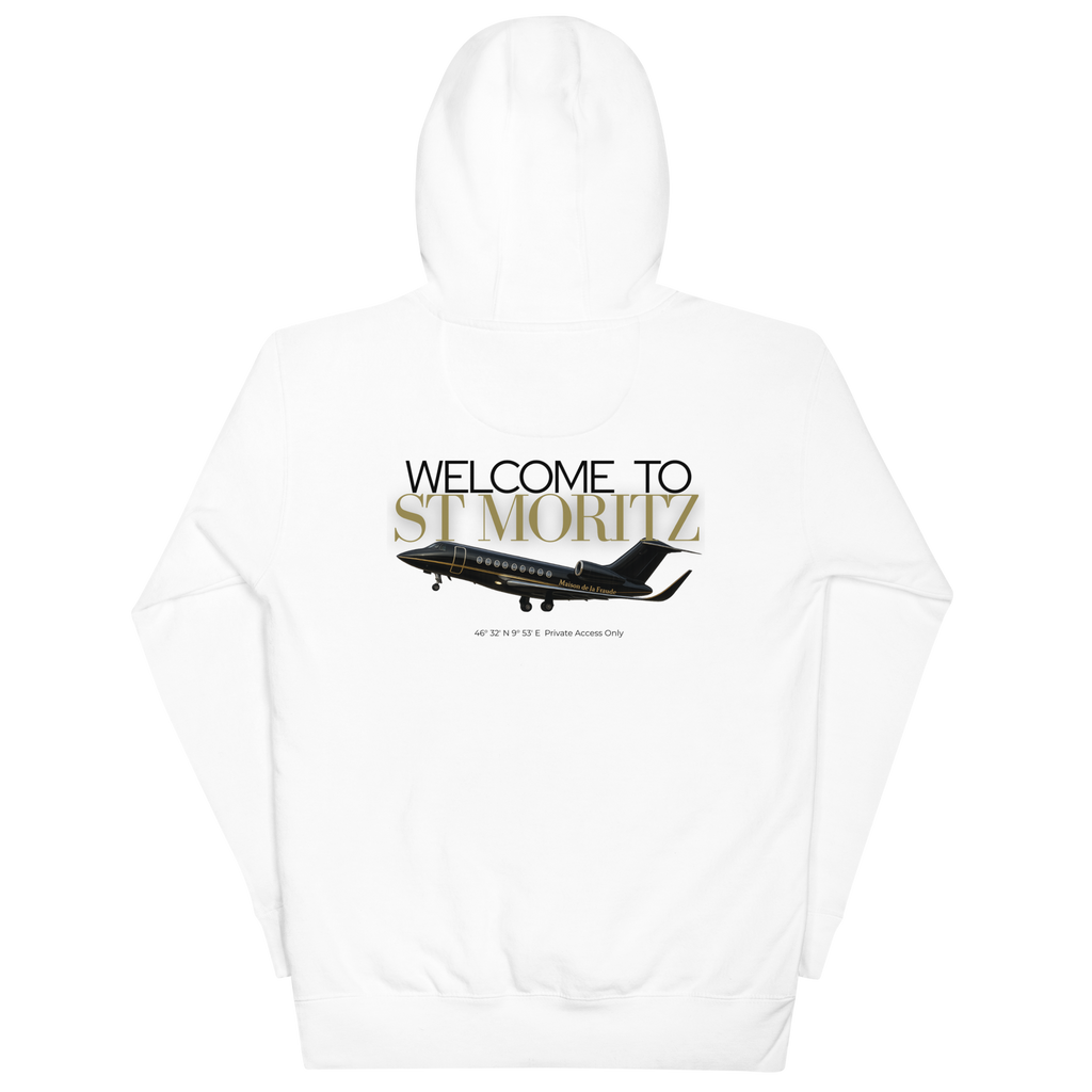 Hoodie "Welcome To St Moritz"