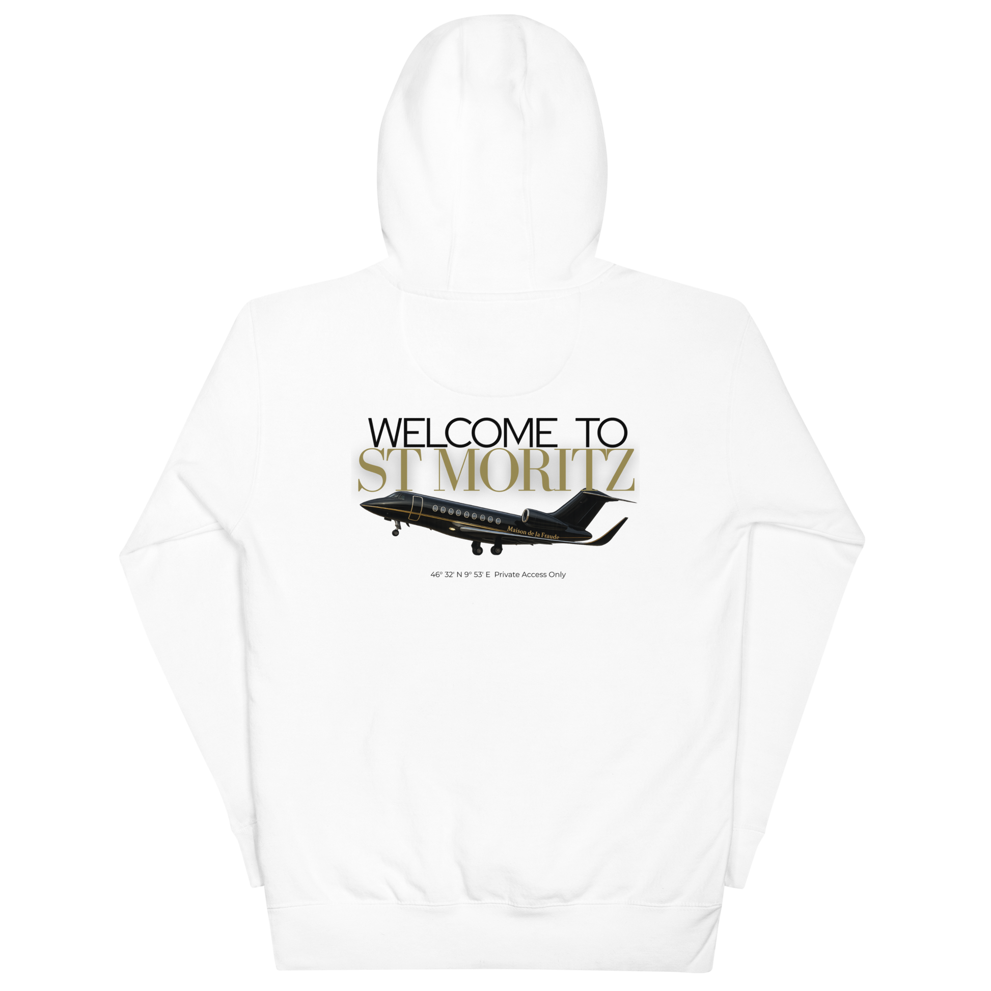 Hoodie "Welcome To St Moritz"