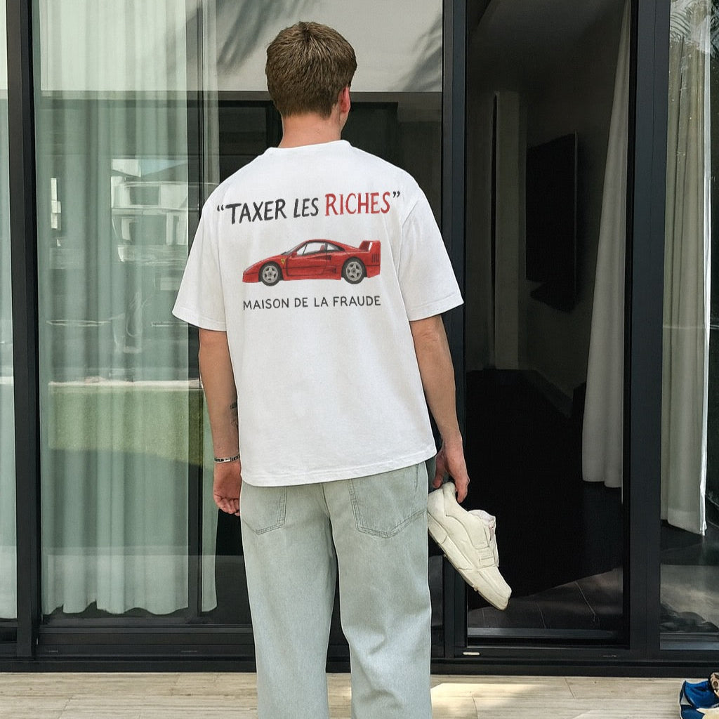 T-Shirt "Taxer les Riches"